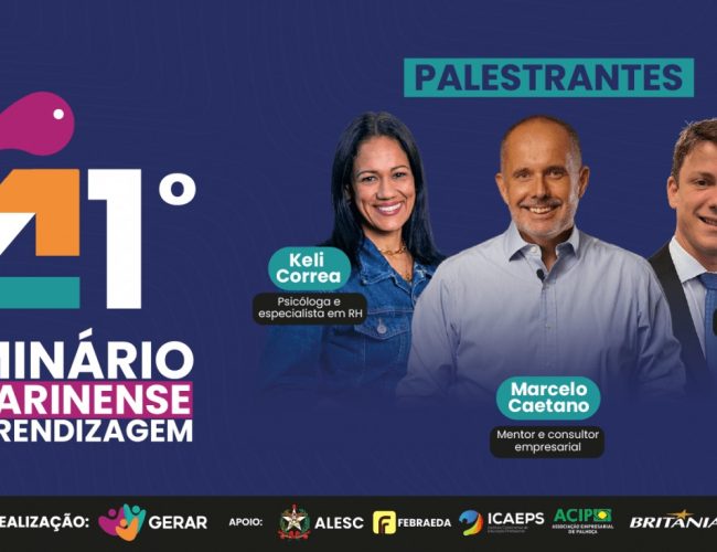 Santa Catarina sedia 1º Seminário Catarinense de Aprendizagem