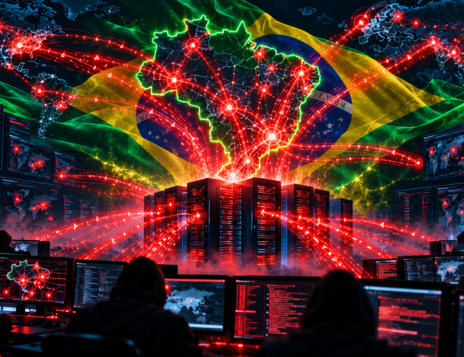 Brasil lidera em ataques cibernéticos na América Latina com quase 500 mil casos